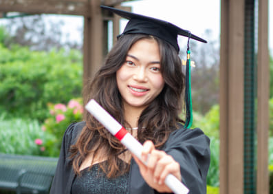Graduation Cap, Stole & Diploma Portraits